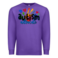Purple autism advocate Premium Sweatshirt - Zillion Design Studio