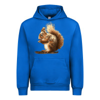 Cobalt Squirrels Urban Hoodie - LillyAllenDesigns