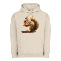 Pigment French Oak Squirrels Urban Hoodie - LillyAllenDesigns