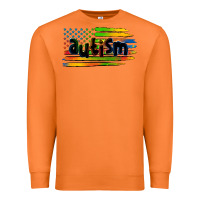 Carrot autism american flag Premium Sweatshirt - Zillion Design Studio