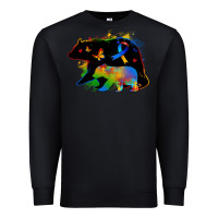 Black autism mama bear Premium Sweatshirt - Zillion Design Studio
