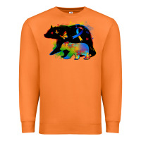 Carrot autism mama bear Premium Sweatshirt - Zillion Design Studio