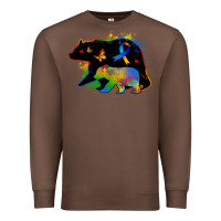 Chestnut autism mama bear Premium Sweatshirt - Zillion Design Studio