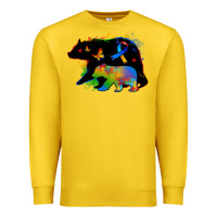 Lemon autism mama bear Premium Sweatshirt - Zillion Design Studio