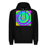 Black tye die pattern Premium Hoodie - RanaPortraitStore