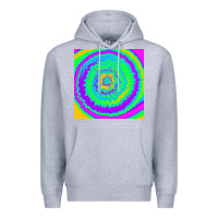 Heather Grey tye die pattern Premium Hoodie - RanaPortraitStore