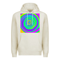 Oatmeal Heather tye die pattern Premium Hoodie - RanaPortraitStore