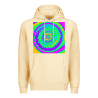 Pina Colada tye die pattern Premium Hoodie - RanaPortraitStore