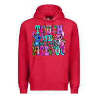 Cardinal touch me and i will bite Premium Hoodie - AdoDesignShop