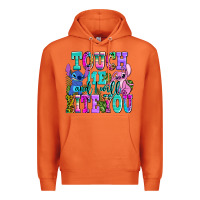 Carrot touch me and i will bite Premium Hoodie - AdoDesignShop