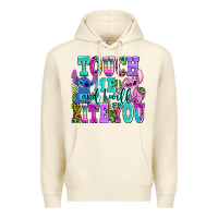 Sandshell touch me and i will bite Premium Hoodie - AdoDesignShop