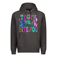 Smoke touch me and i will bite Premium Hoodie - AdoDesignShop