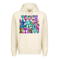 Tofu touch me and i will bite Premium Hoodie - AdoDesignShop