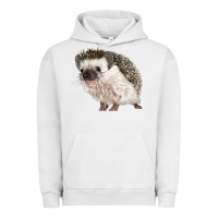Pigment Lunar Rock Hedgehog Illustrations Urban Hoodie - LillyAllenDesigns