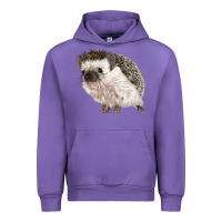 Tulip Hedgehog Illustrations Urban Hoodie - LillyAllenDesigns