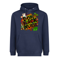 Navy dope black nurse Heavyweight Hoodie - Zillion Design Studio