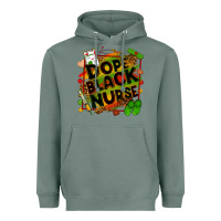 Sage dope black nurse Heavyweight Hoodie - Zillion Design Studio
