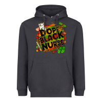 Smoke dope black nurse Heavyweight Hoodie - Zillion Design Studio
