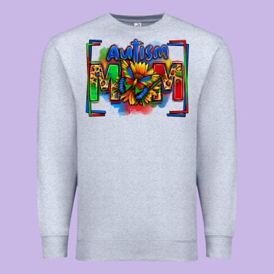 Autism Mom Premium Sweatshirt Designed By Zillion Design Studio