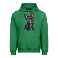 Emerald french bulldog Urban Hoodie - BarkalooDesign