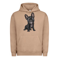 Pigment Burro french bulldog Urban Hoodie - BarkalooDesign