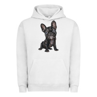 Pigment Lunar Rock french bulldog Urban Hoodie - BarkalooDesign