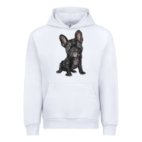 White french bulldog Urban Hoodie - BarkalooDesign