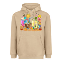 Mushroom summer drinks coffee cups Heavyweight Hoodie - texasbilliewilder