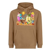 Toasted Coconut summer drinks coffee cups Heavyweight Hoodie - texasbilliewilder