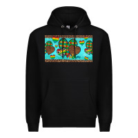 Black western hearts autism cup Premium Hoodie - Artiststas