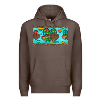 Coffee western hearts autism cup Premium Hoodie - Artiststas
