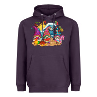 Plum summer gnome tbw Heavyweight Hoodie - texasbilliewilder