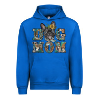 Cobalt dog mom french bulldog Urban Hoodie - BarkalooDesign