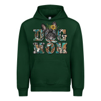 Forest Green dog mom french bulldog Urban Hoodie - BarkalooDesign