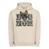 Pigment French Oak dog mom french bulldog Urban Hoodie - BarkalooDesign