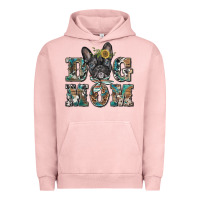 Pigment Salmon dog mom french bulldog Urban Hoodie - BarkalooDesign