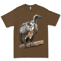 Cacao Vulture Bird Premium Tee - LillyAllenDesigns