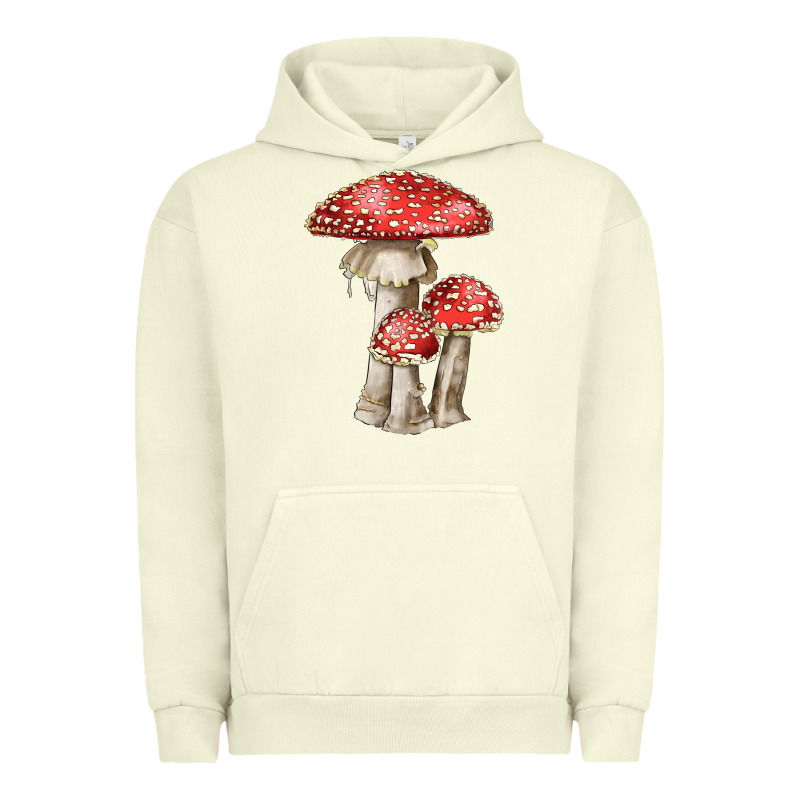 Autumn Mushroom Illustrations Urban Hoodie by LillyAllenDesigns | Teevron