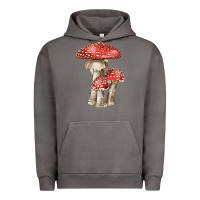 Pigment Tornado Autumn Mushroom Illustrations Urban Hoodie - LillyAllenDesigns