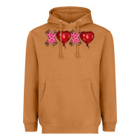 Meerkat valentine's day xoxo heart balloon Heavyweight Hoodie - RanaPortraitStore