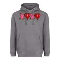 Storm valentine's day xoxo heart balloon Heavyweight Hoodie - RanaPortraitStore