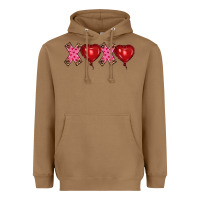 Toasted Coconut valentine's day xoxo heart balloon Heavyweight Hoodie - RanaPortraitStore