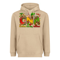 Mushroom certified nursing assistant juneteenth Heavyweight Hoodie - Zillion Design Studio