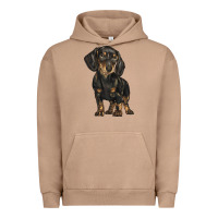 Pigment Burro dachshund Urban Hoodie - BarkalooDesign