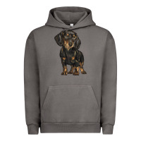 Pigment Tornado dachshund Urban Hoodie - BarkalooDesign