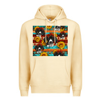 Pina Colada western german shorthaired pointer Premium Hoodie - Artiststas
