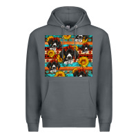Rock western german shorthaired pointer Premium Hoodie - Artiststas