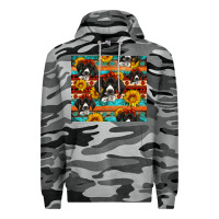 Slate Camo western german shorthaired pointer Premium Hoodie - Artiststas