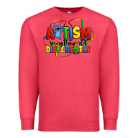 Cardinal autism stitch seeing the world differently Premium Sweatshirt - Zillion Design Studio