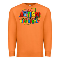 Carrot autism stitch seeing the world differently Premium Sweatshirt - Zillion Design Studio